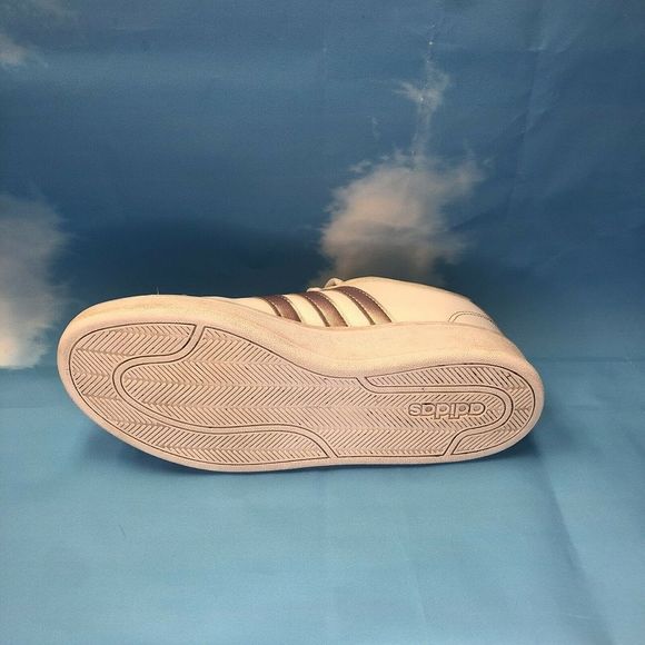 ADIDAS Cloudfoam Advantage White Leather - Picture 6 of 8